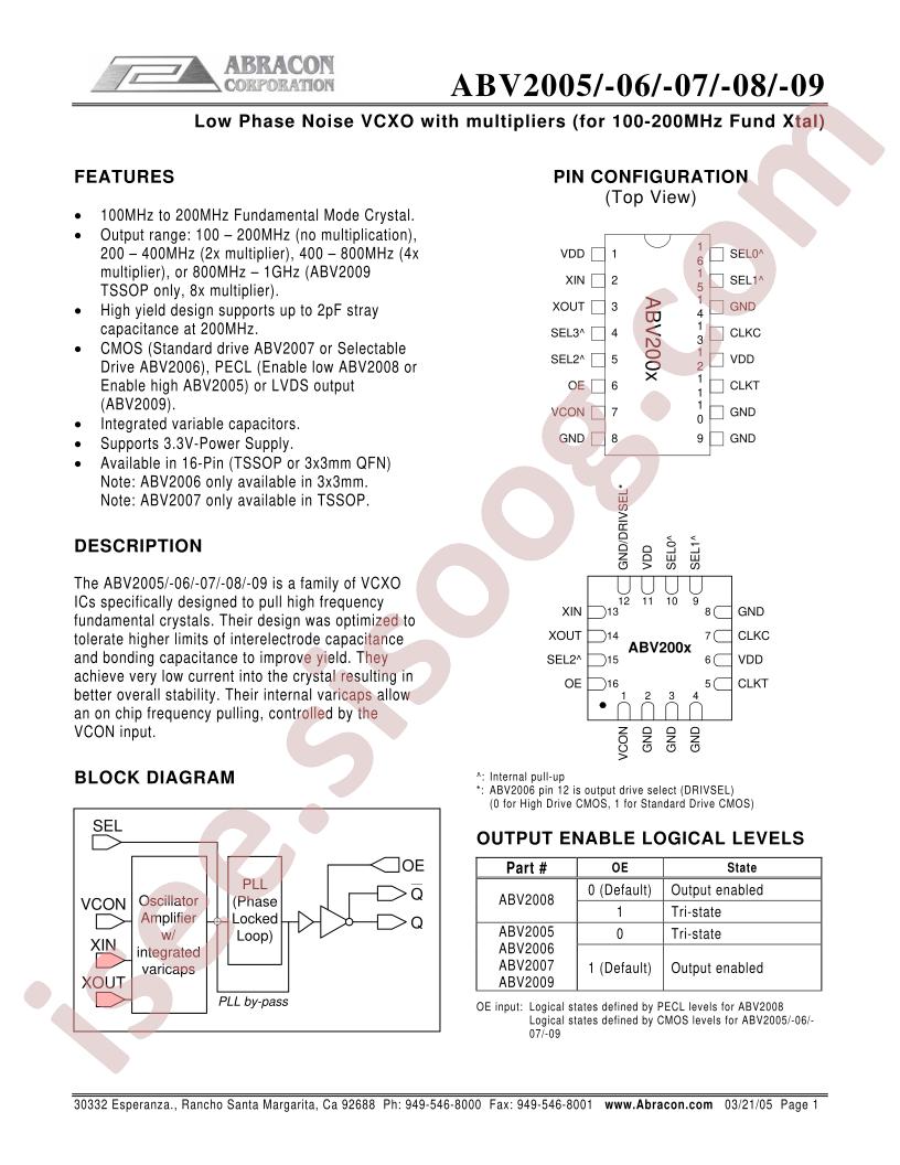 ABV2005QC-T