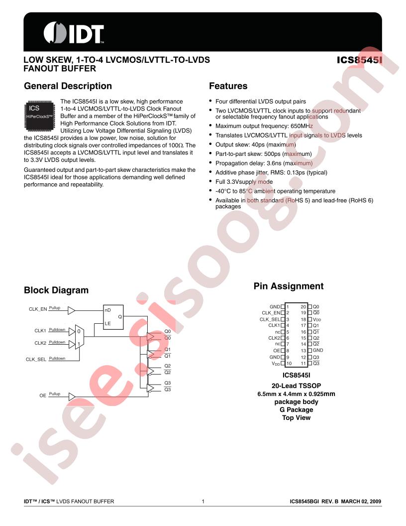 ICS8545I