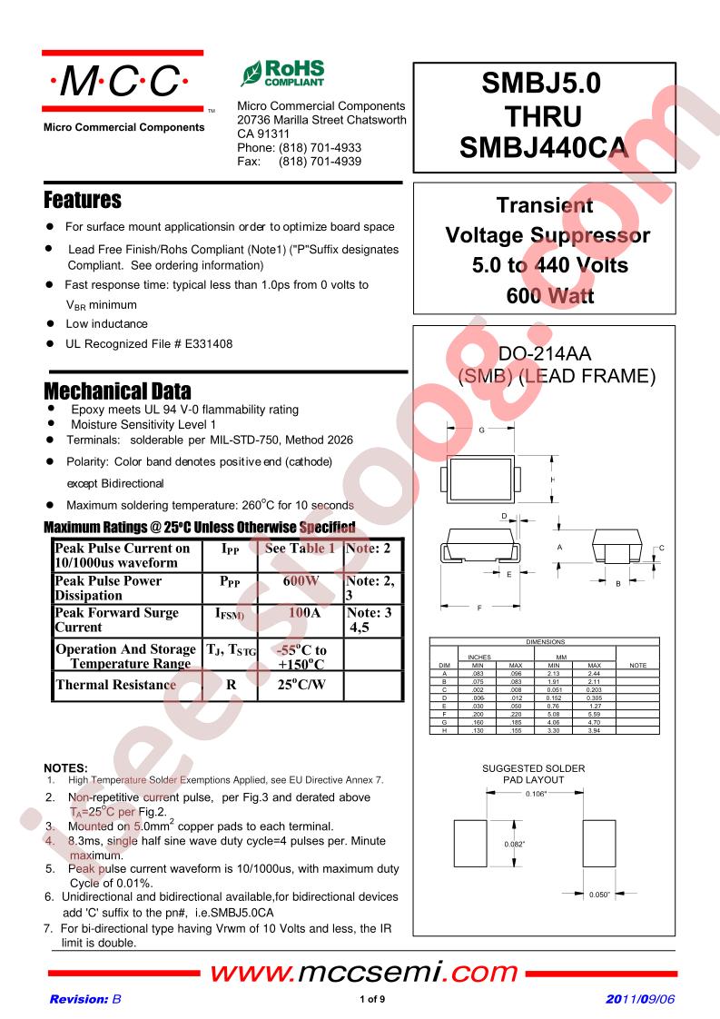 SMBJ110CA