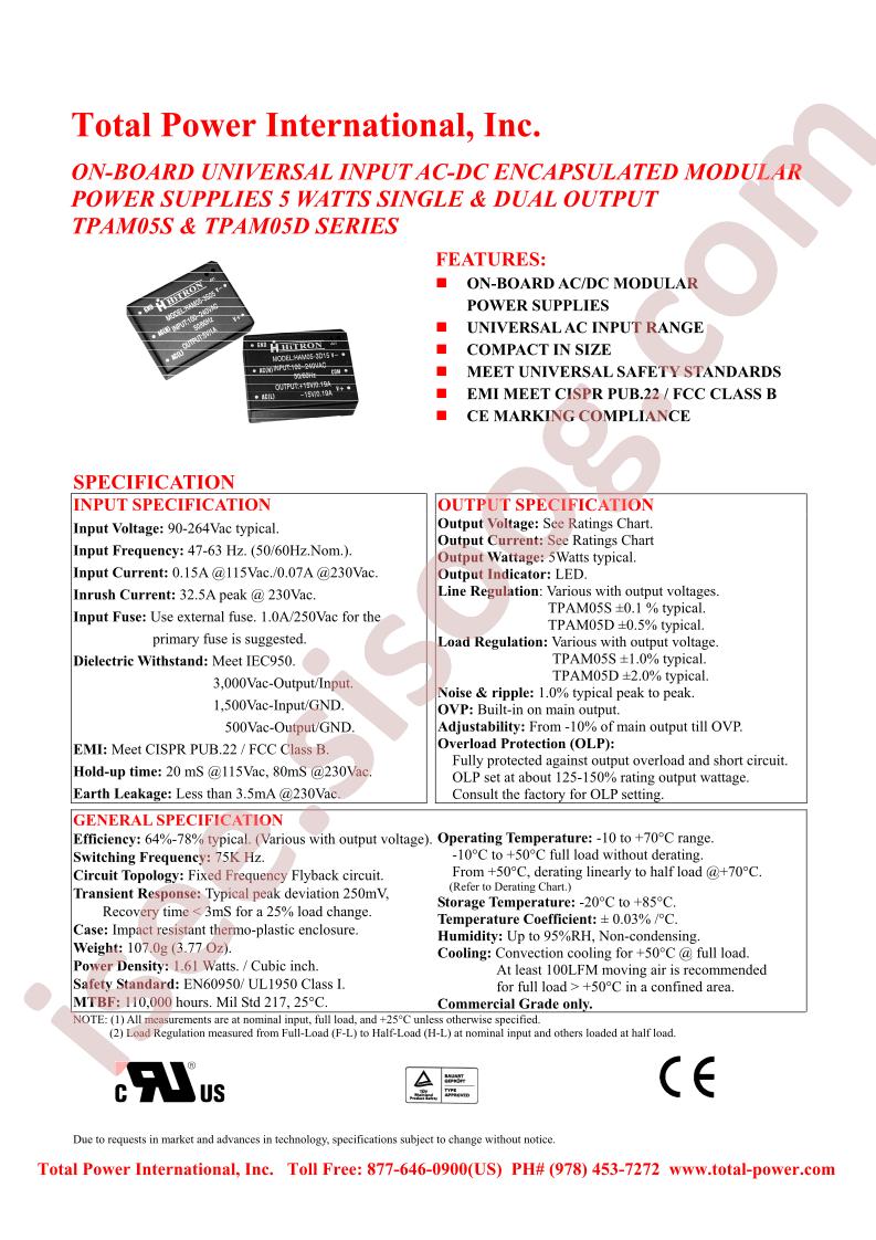 TPAM05S-150036