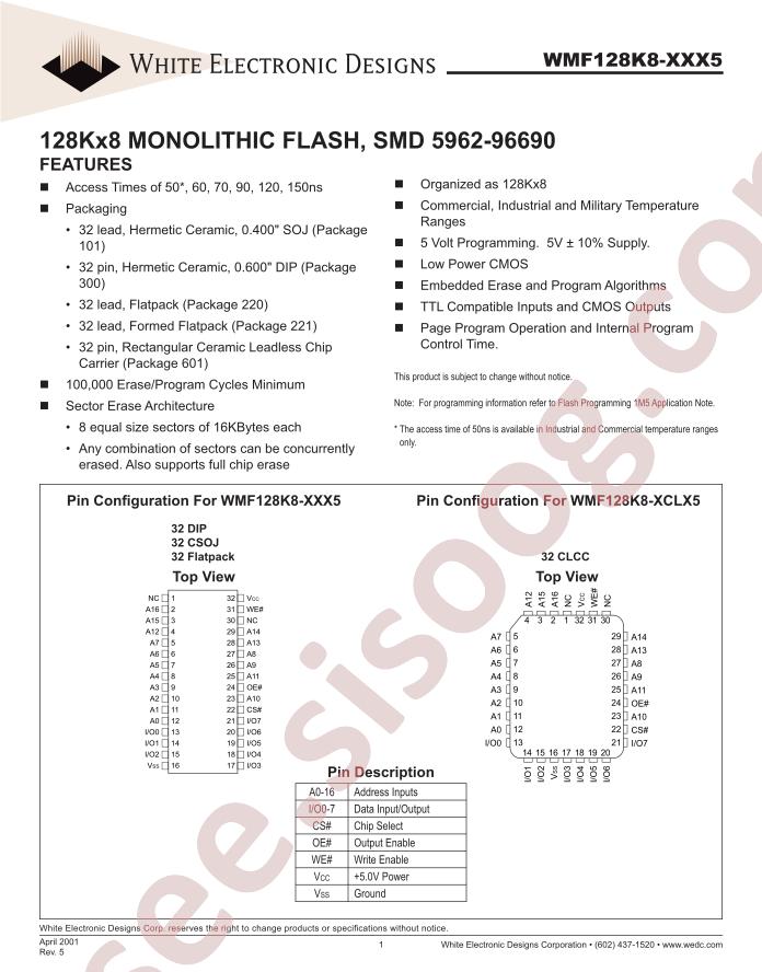 WMF128K8-120CI5A