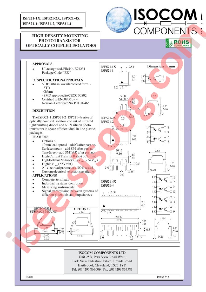 ISP521-1X