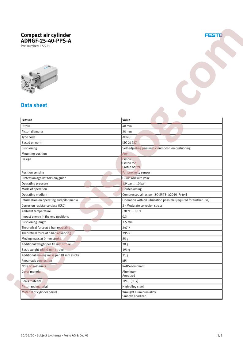 ADNGF-25-40-PPS-A