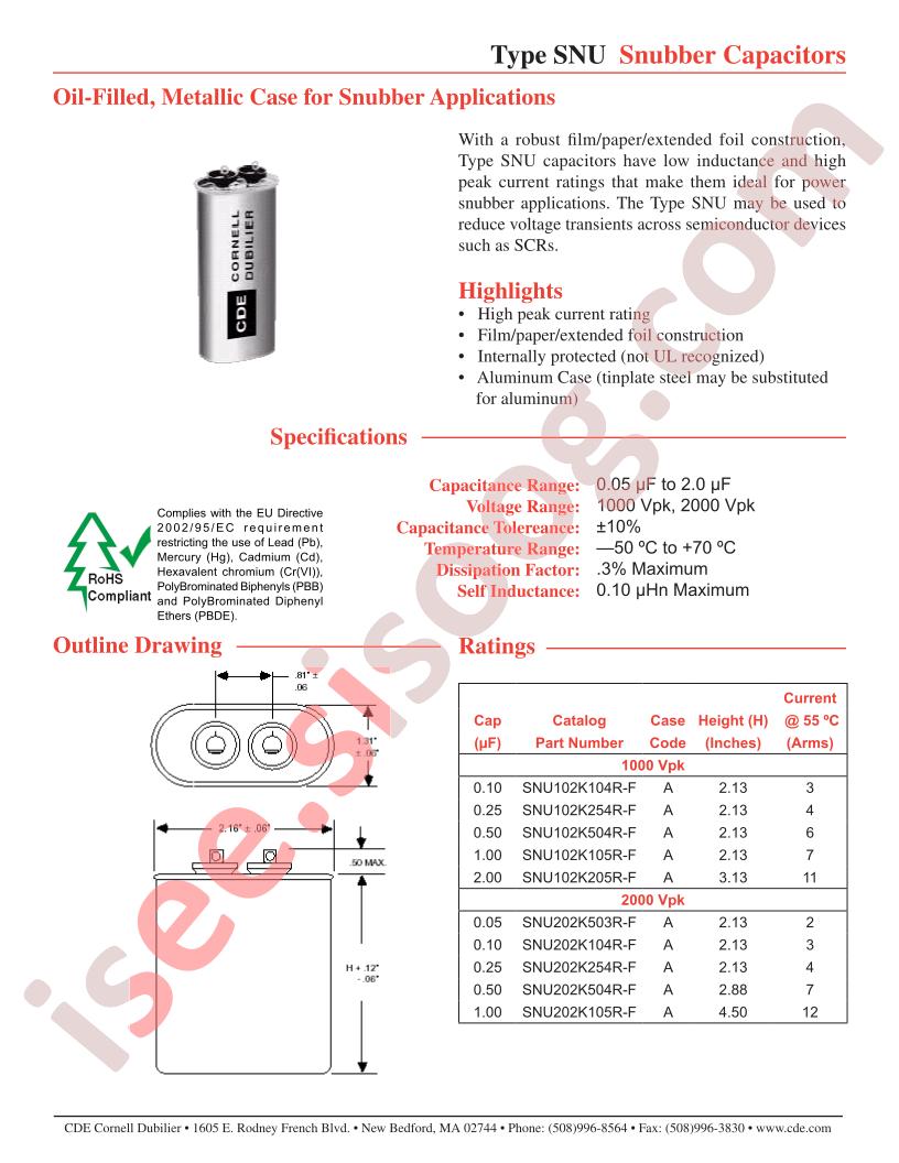 SNU102K254R-F