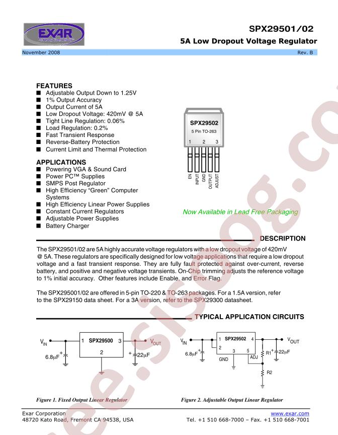 SPX29501T5-L-2-5