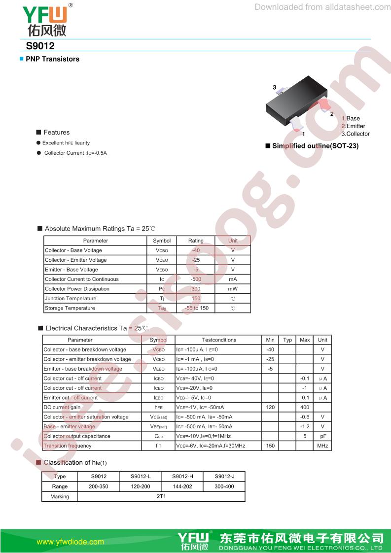 S9012-SOT23