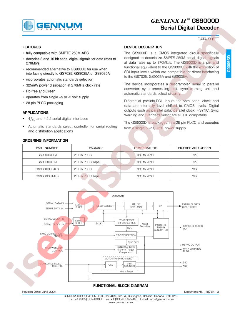 GS9000DCTJ