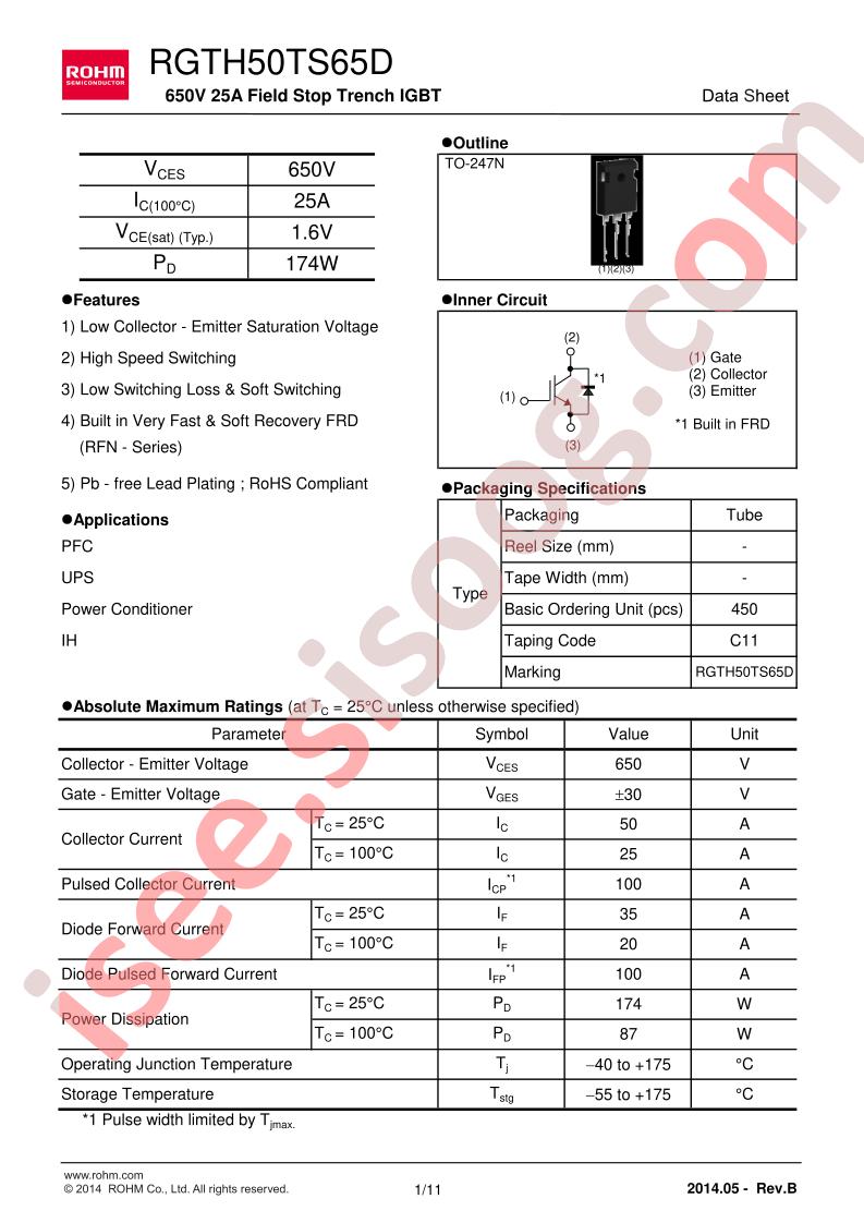 RGTH50TS65D