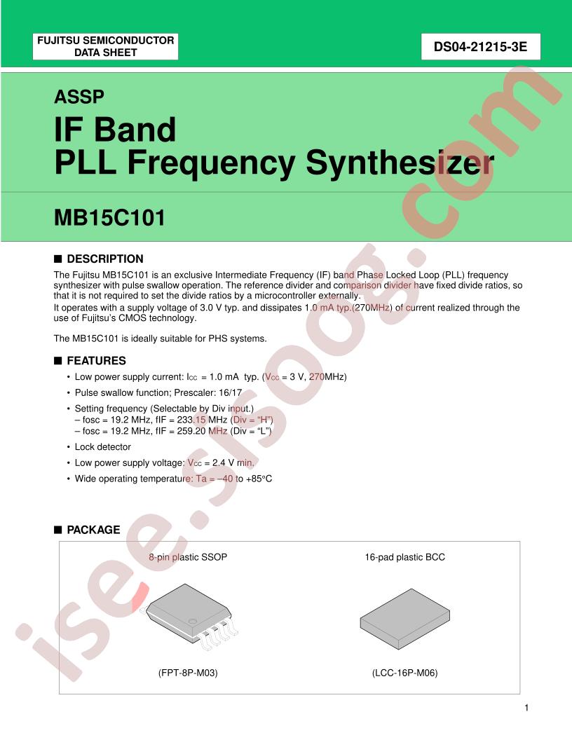 MB15C101