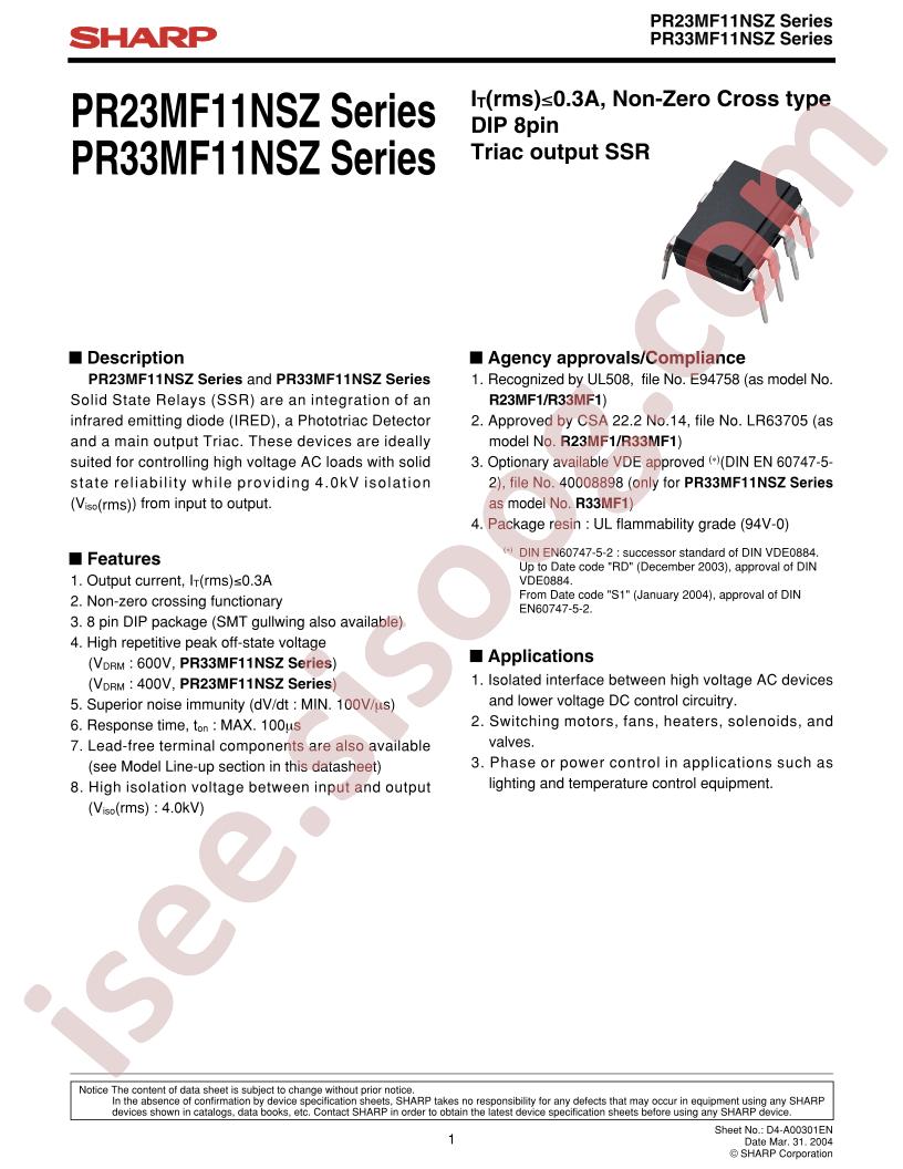 PR33MF11NSZ