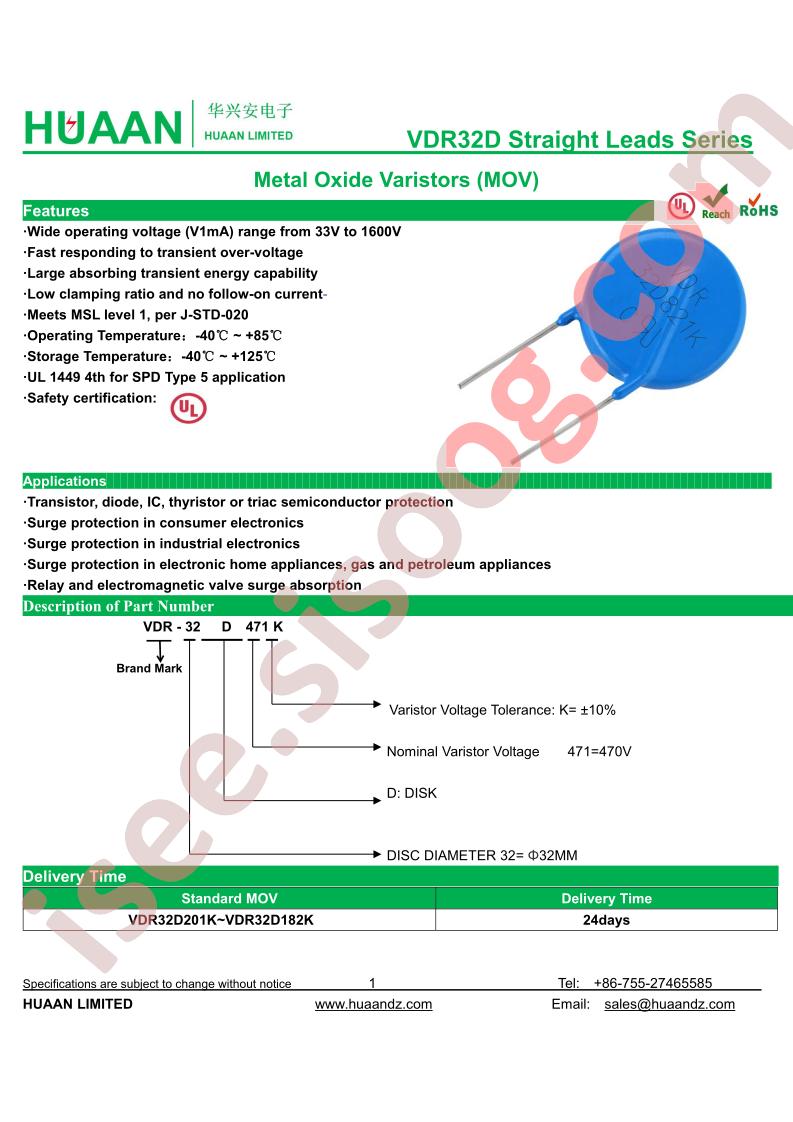 VDR32D201K