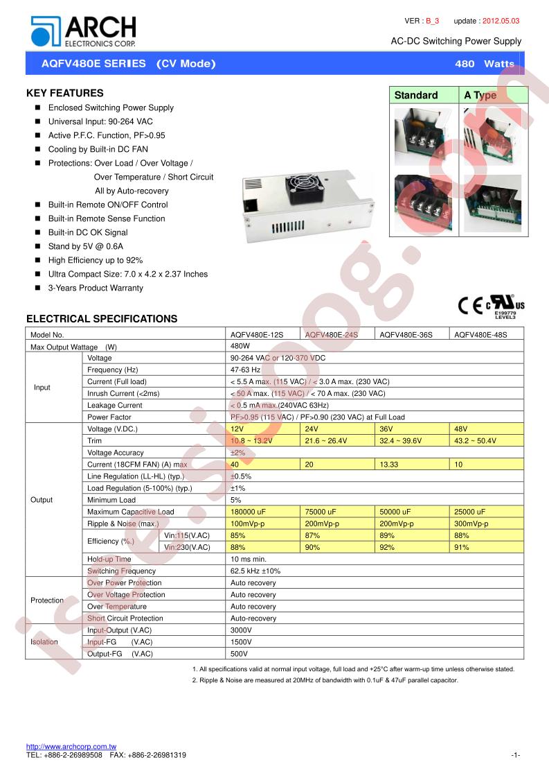 AQFV480E-36S