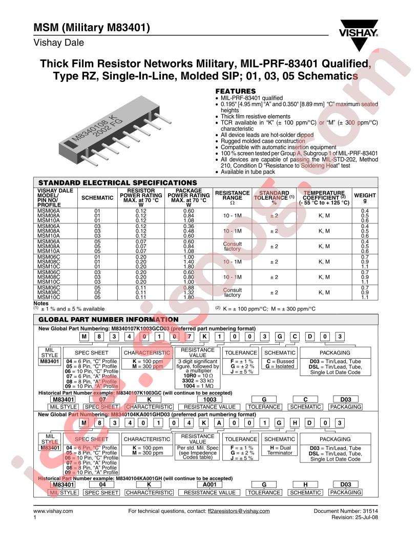 M8340105K10R0FC