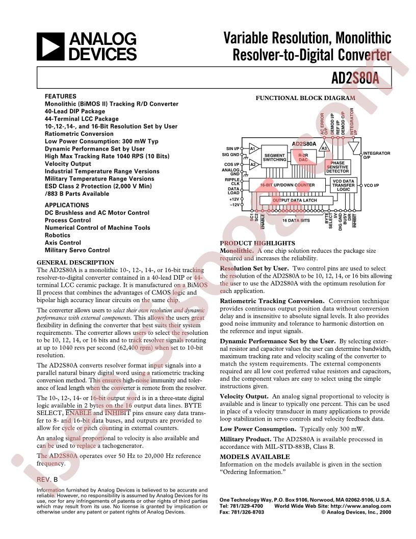 AD2S80ATDB