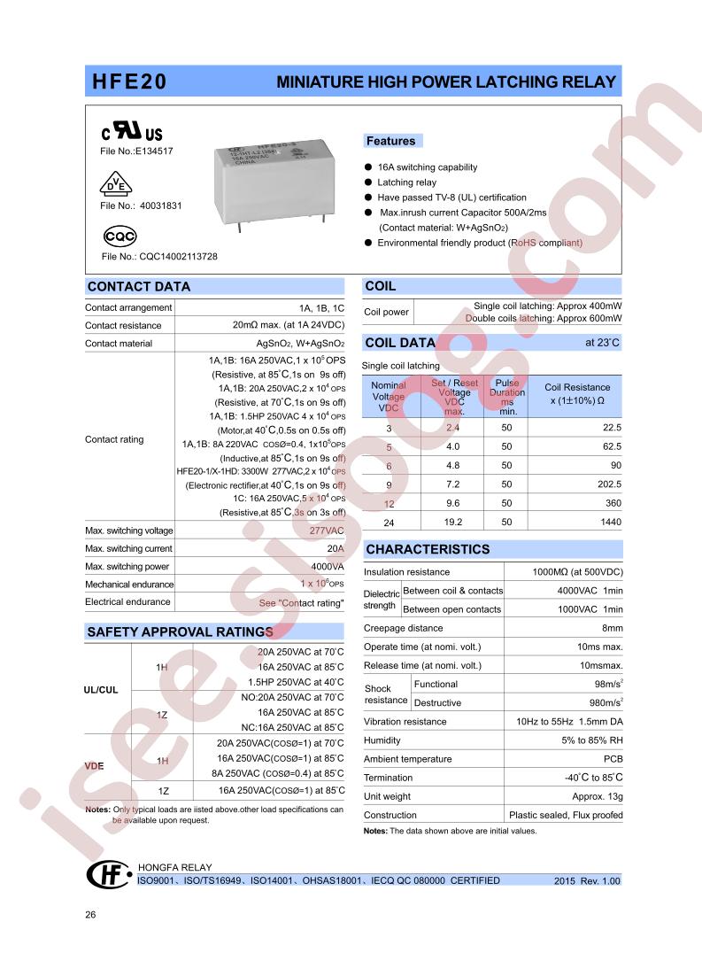 HFE20-13-1DST-L1-R