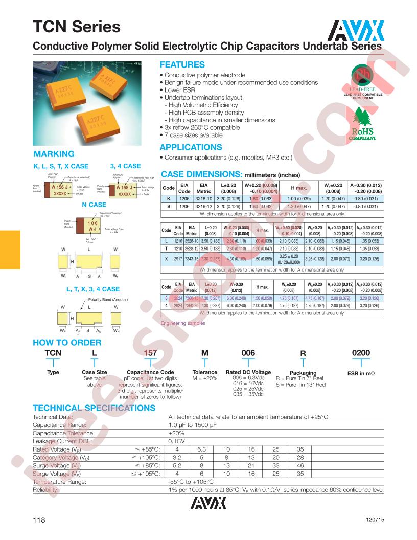 TCNL157M006R0200