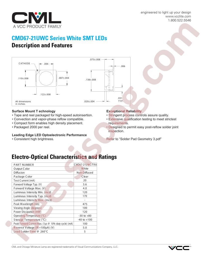 CMD67-21UWC