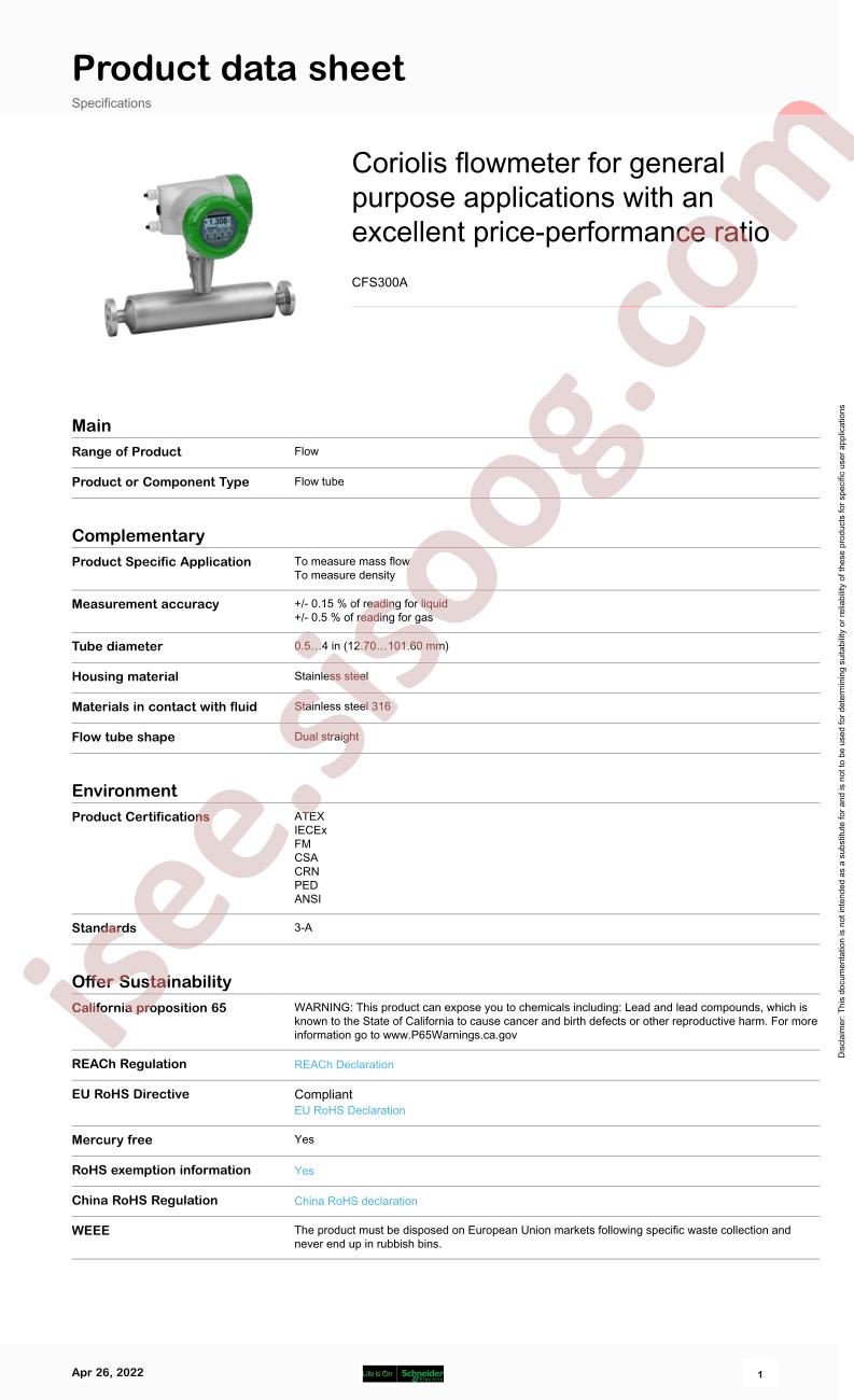 CFS300A
