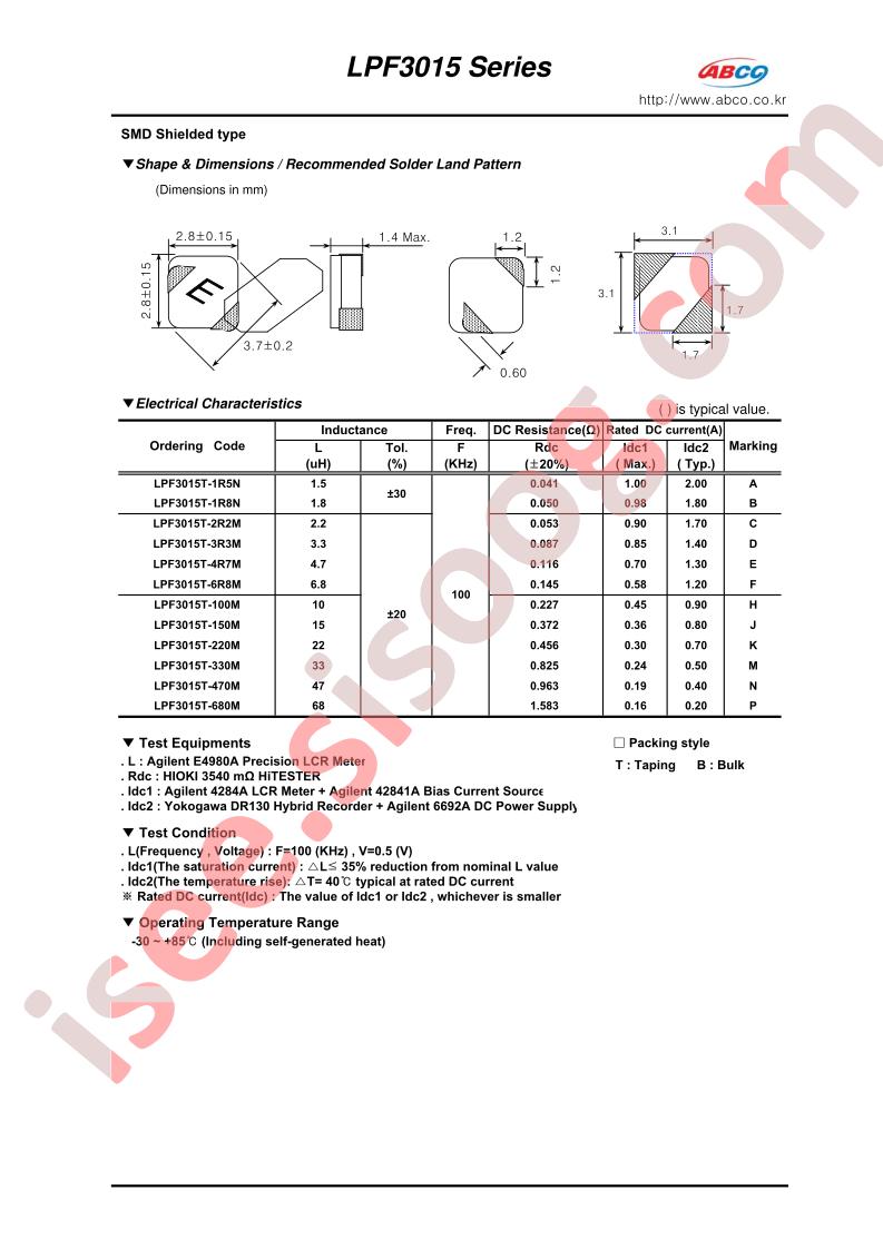 LPF3015T-100M