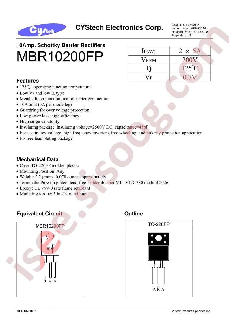 MBR10200FP