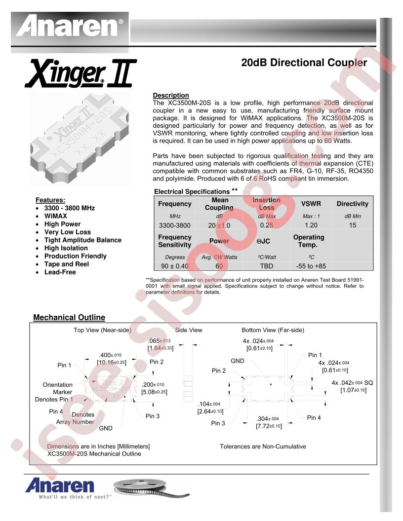 XC3500M-20S