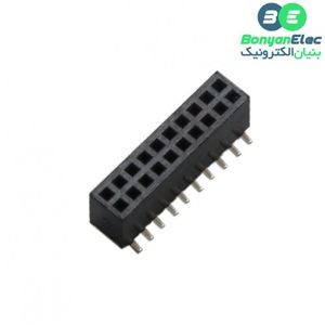 پین هدر 2X10 مادگی SMD – فاصله پین 1.27 میلی متر