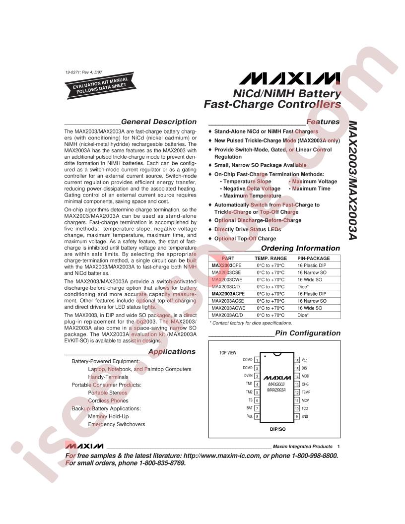 MAX2003ACPE