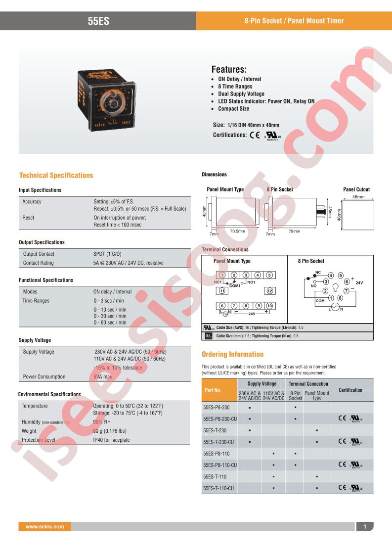 55ES-P8-230-CU