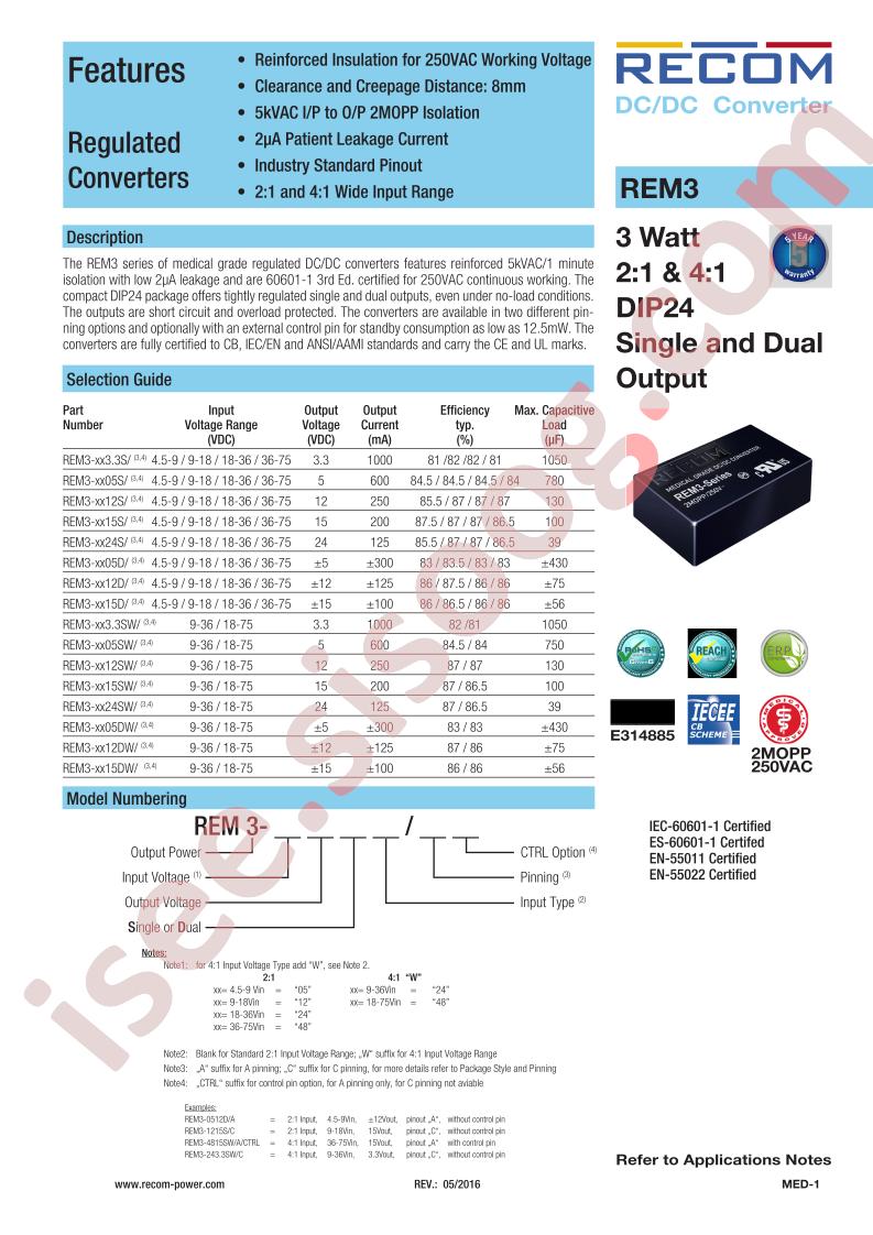 REM3-0505D