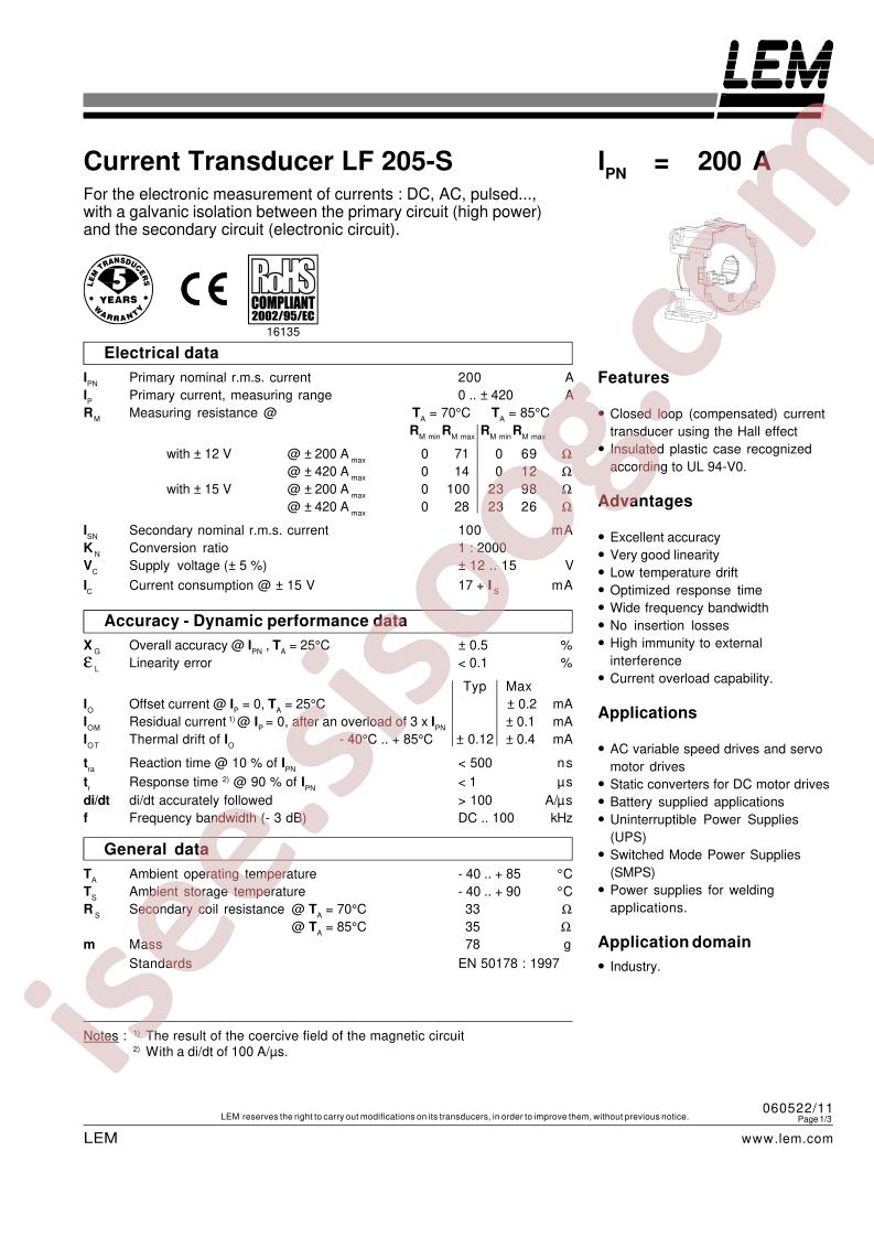 LF205-S