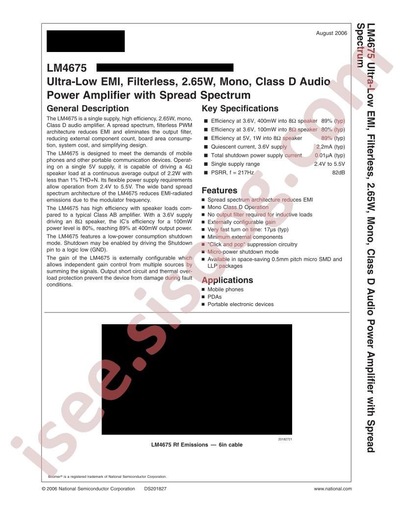 LM4675