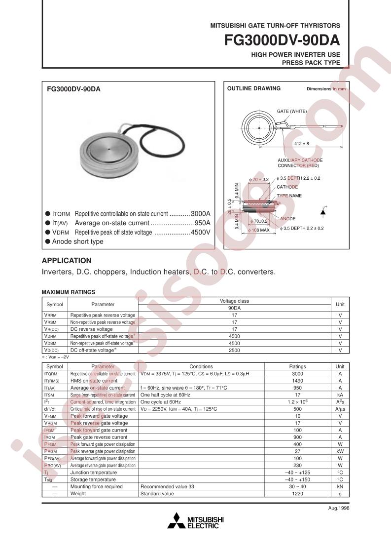 FG3000DV-90DA