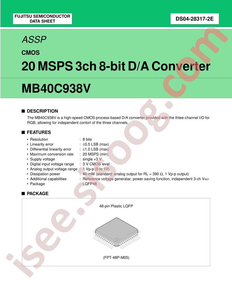 MB40C938V