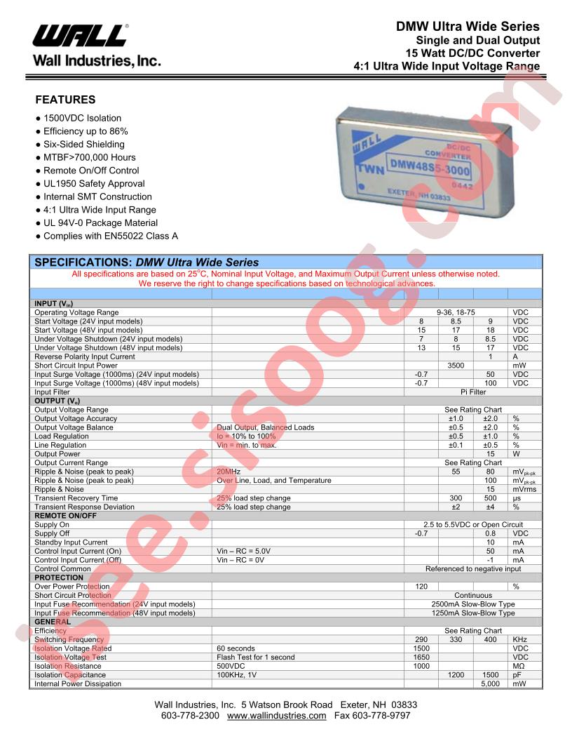 DMW48S5-3000