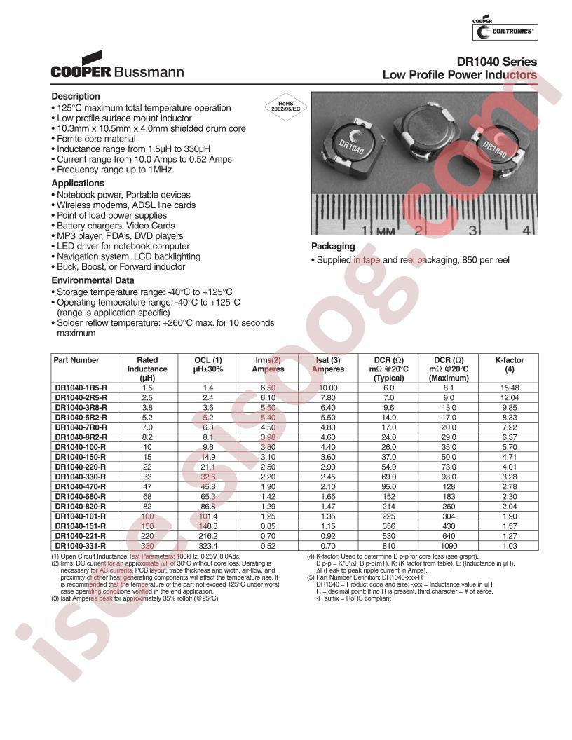 DR1040-1R5-R