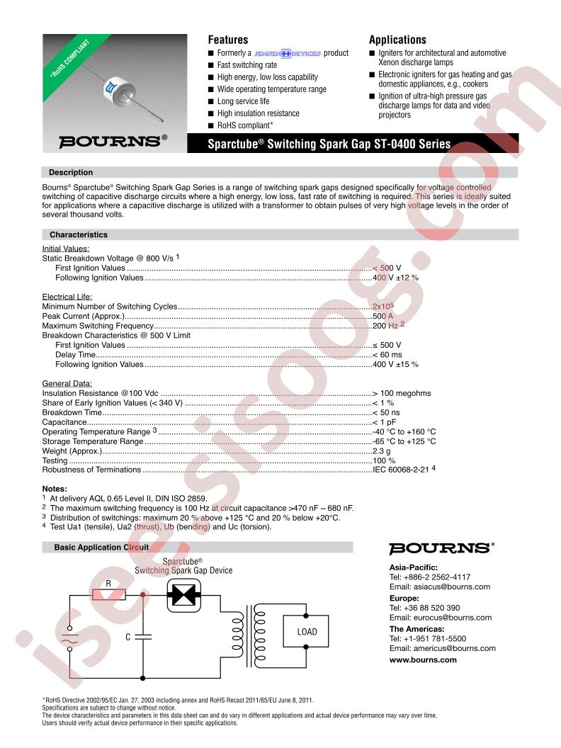 ST-0400-BCB-STD