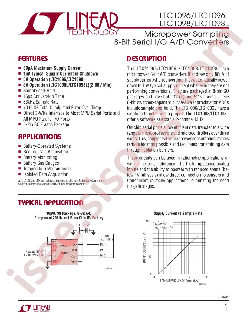 LTC1098ACN8-TR