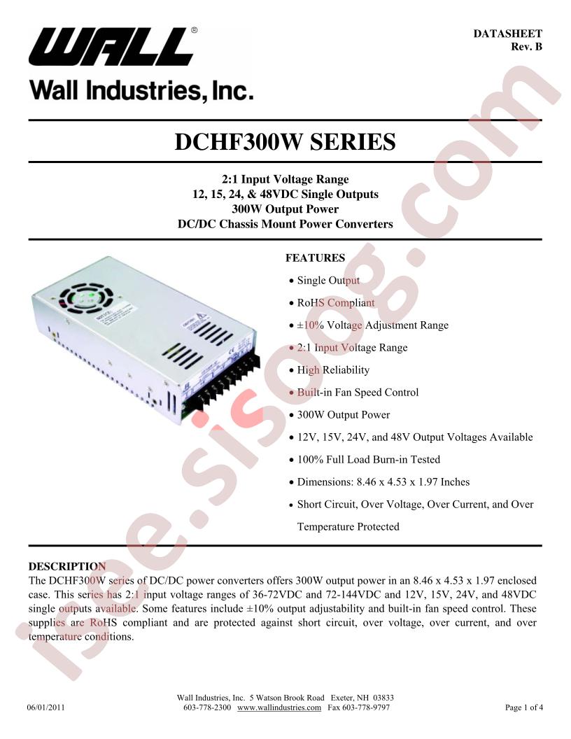 DCHF300W