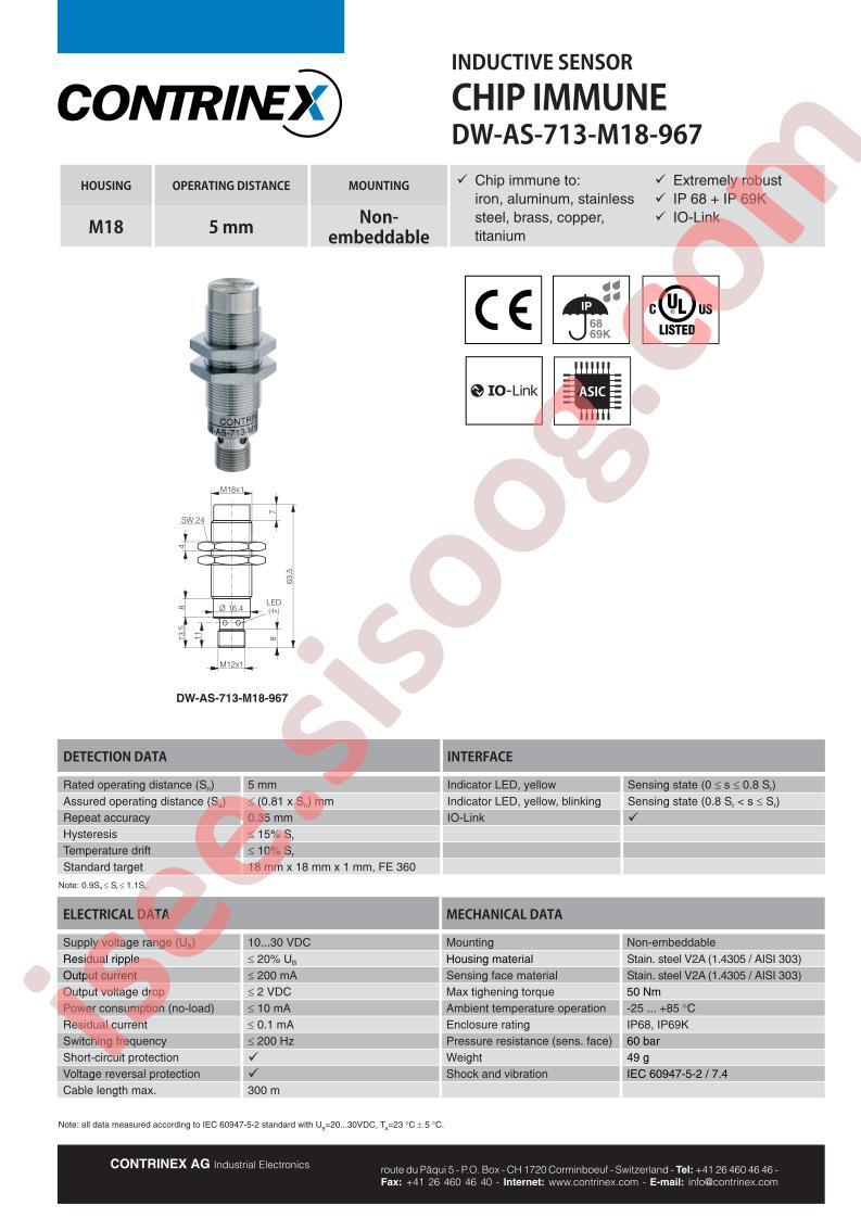 DW-AS-713-M18-967