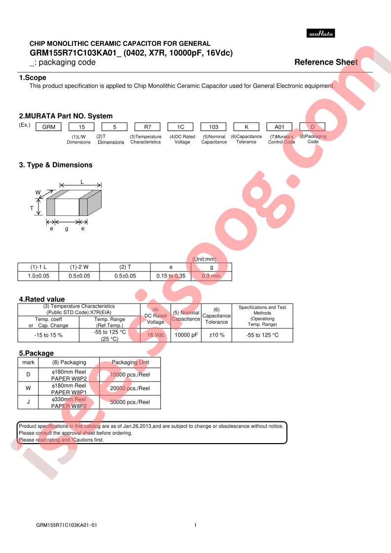 GRM155R71C103KA01J