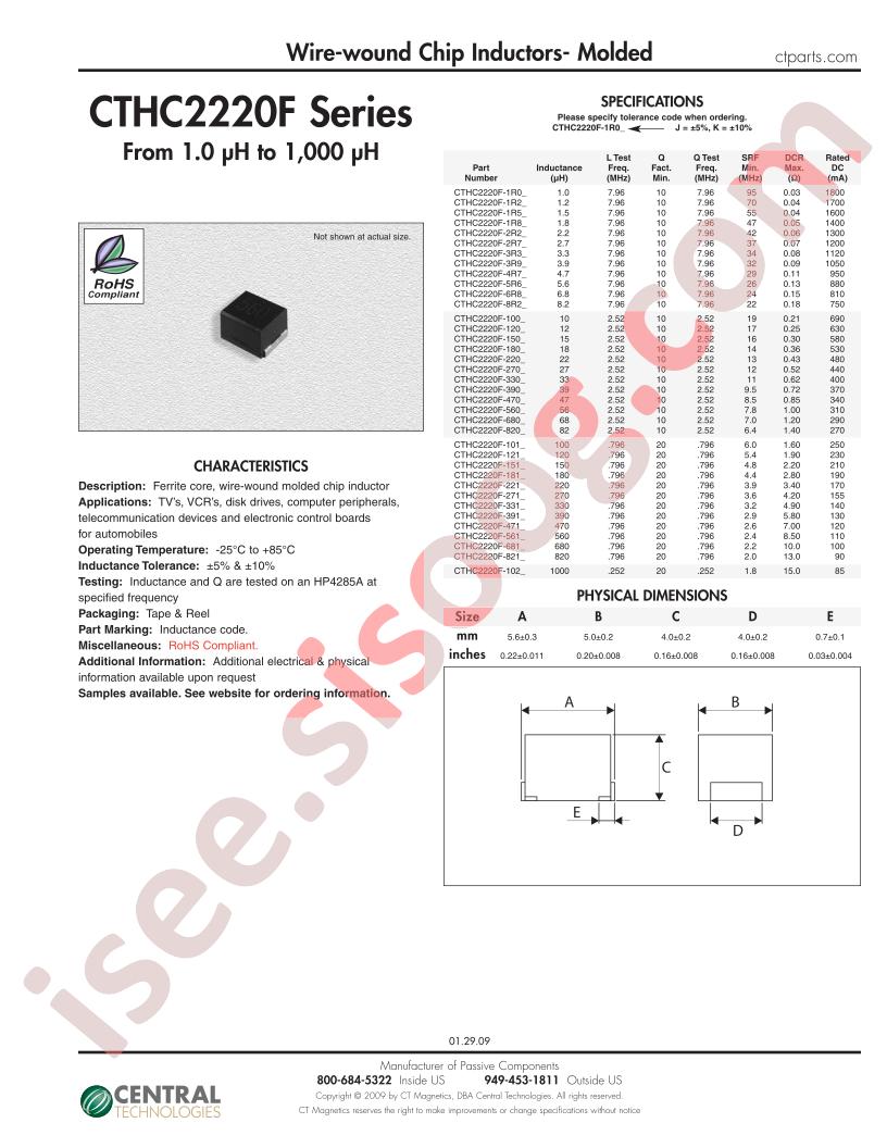 CTHC2220F