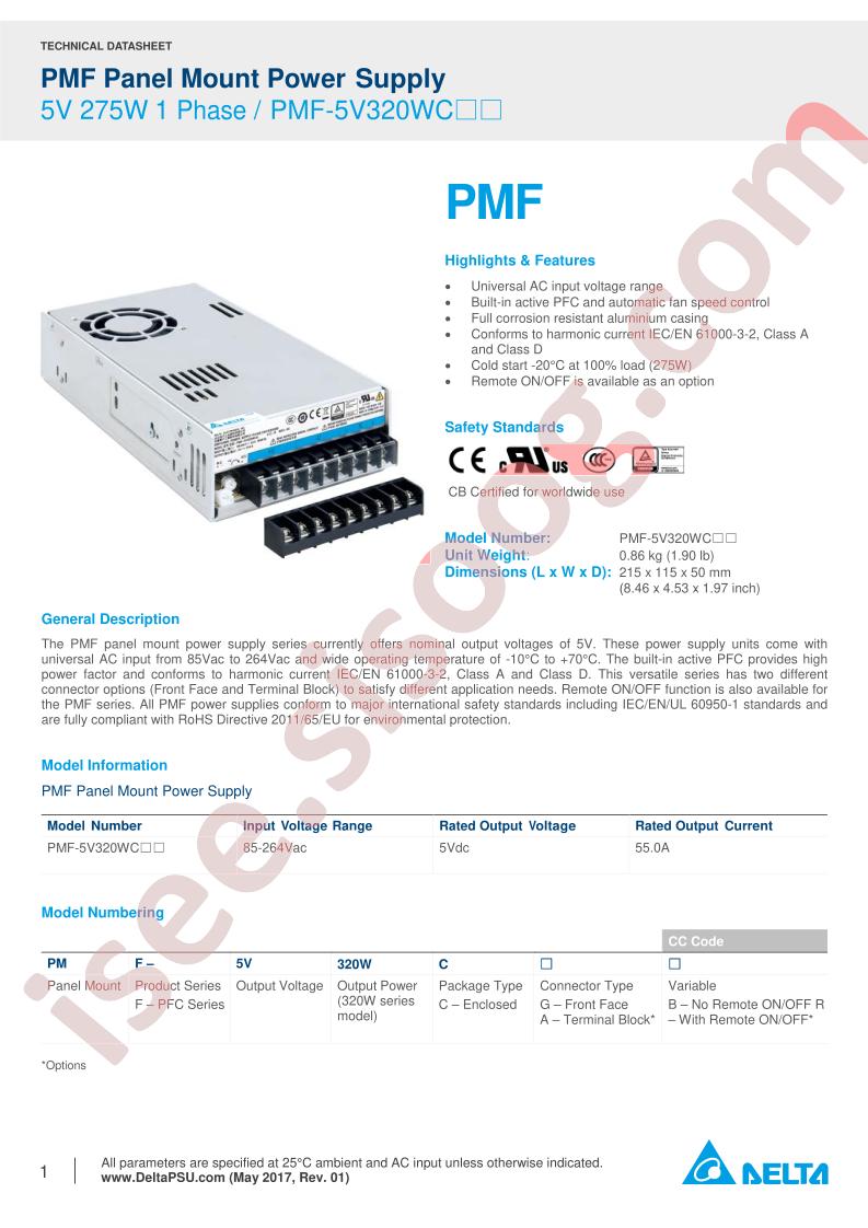 PMF-5V320WCXX