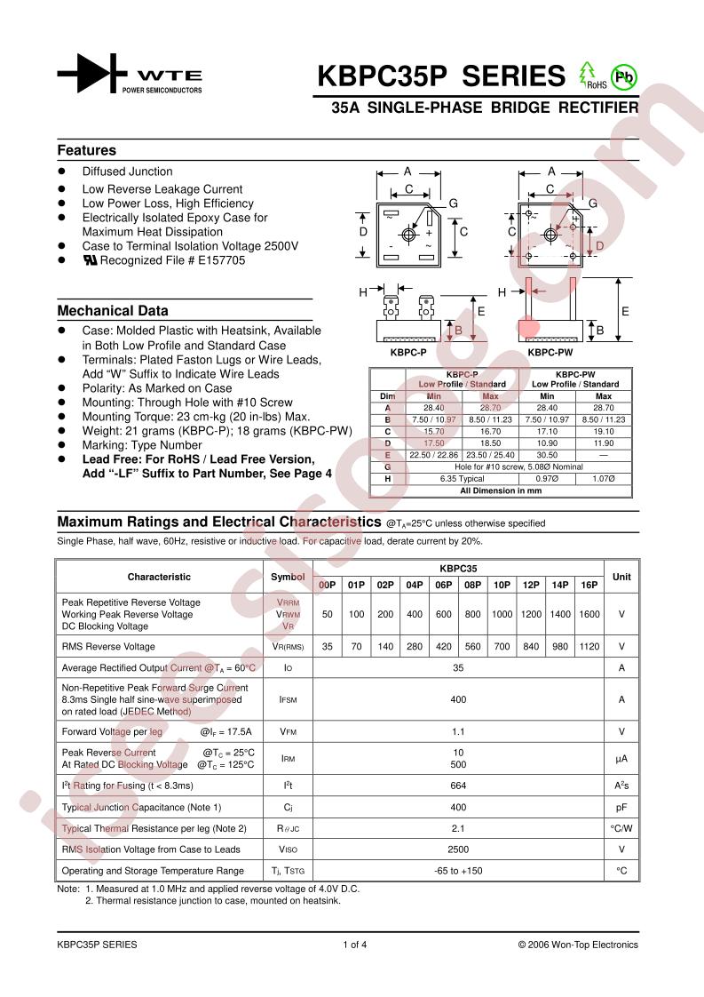 KBPC35P