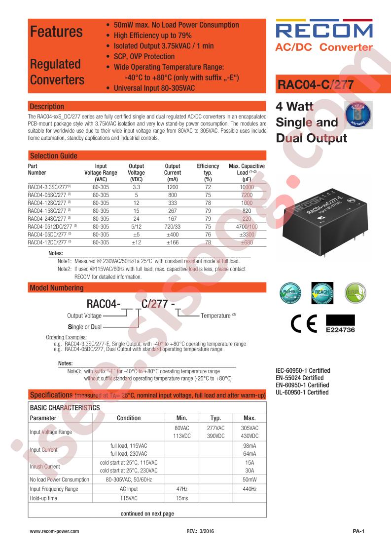 RAC04-S-DC-277