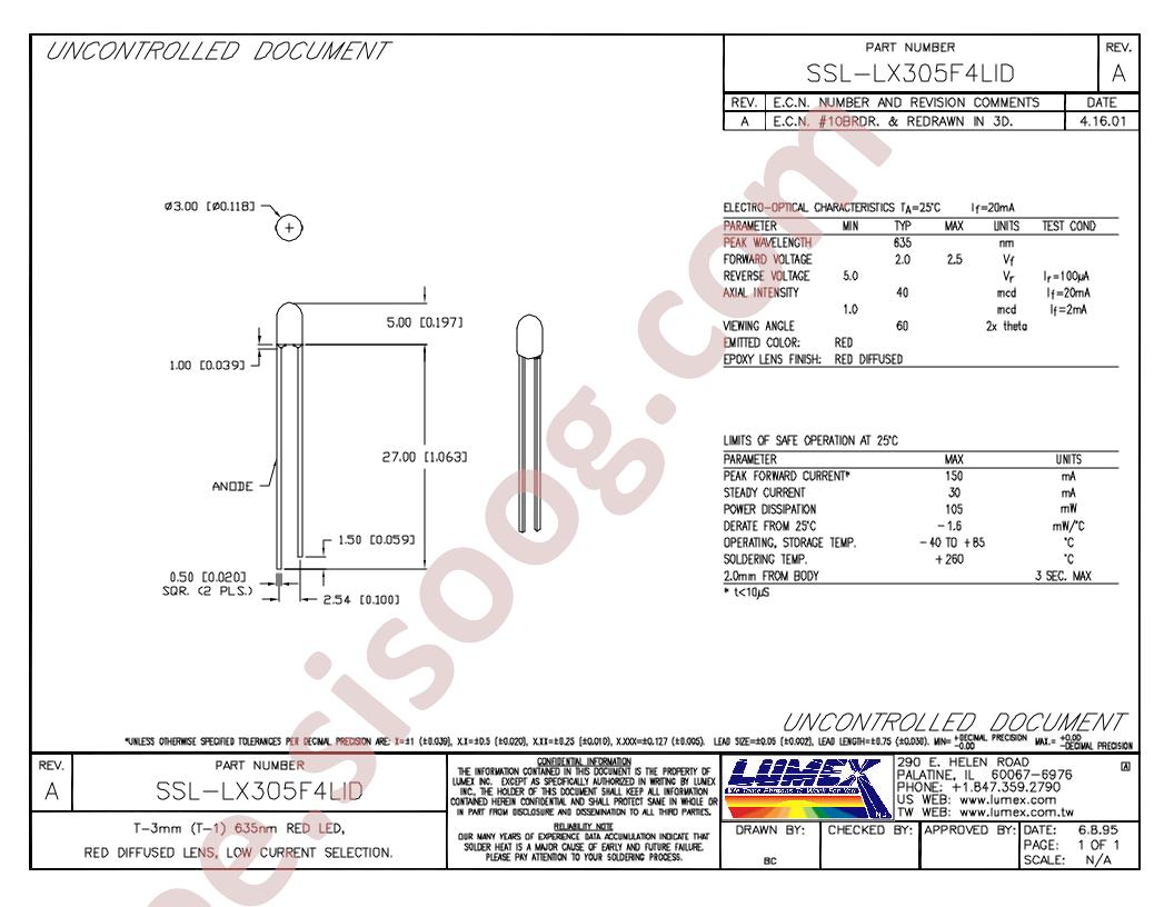 SSL-LX305F4LID