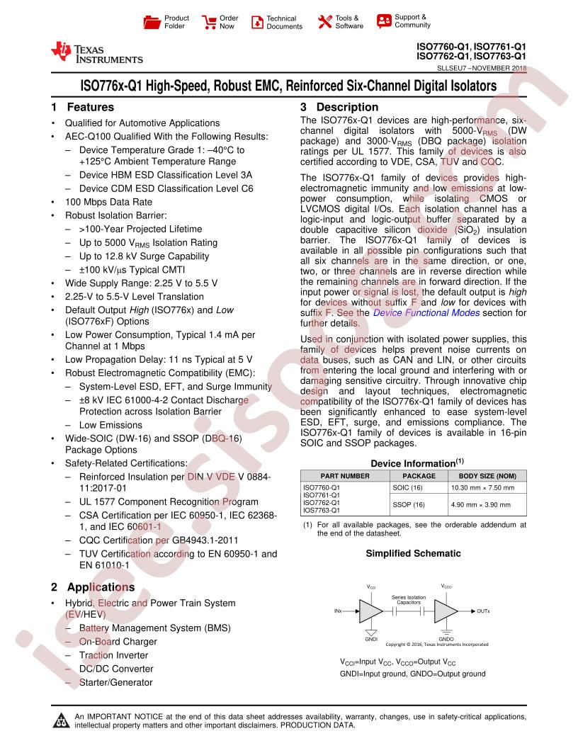 ISO7760-Q1