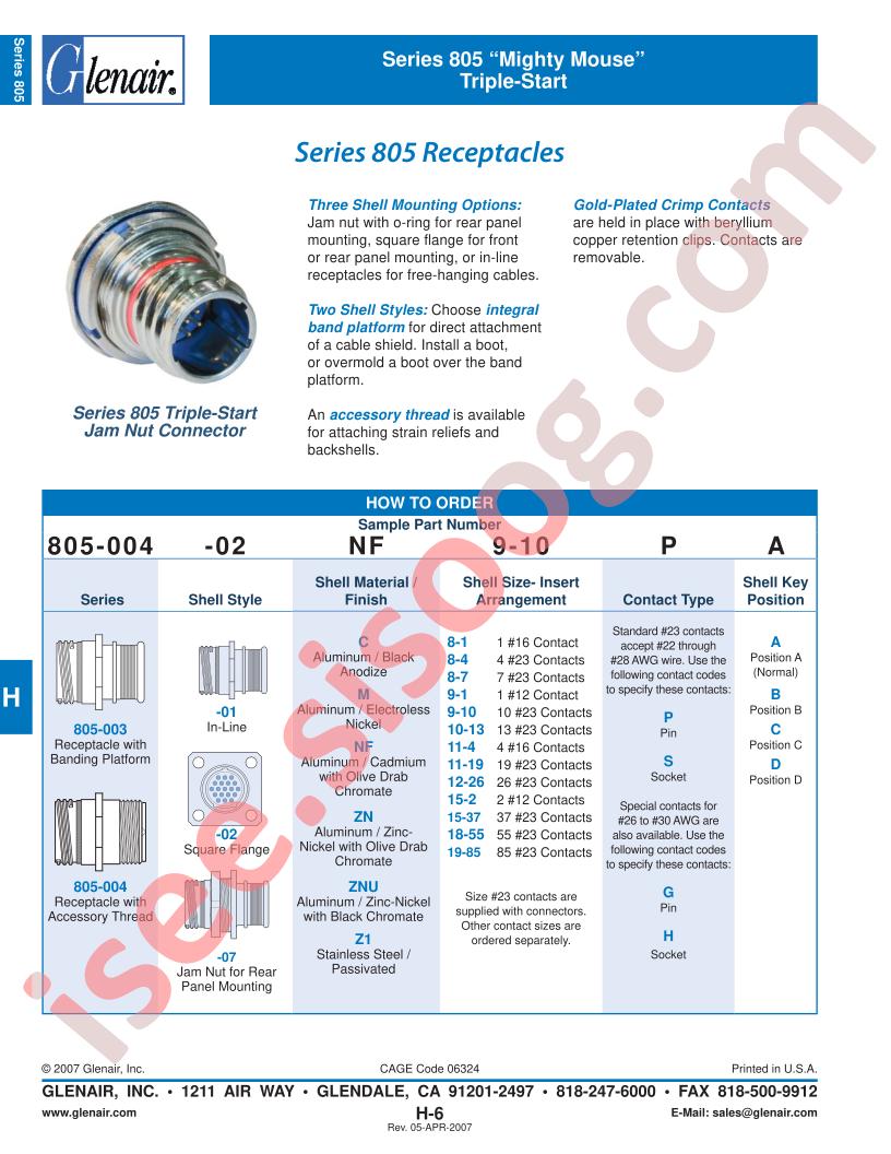 805-004-07M11-4SA
