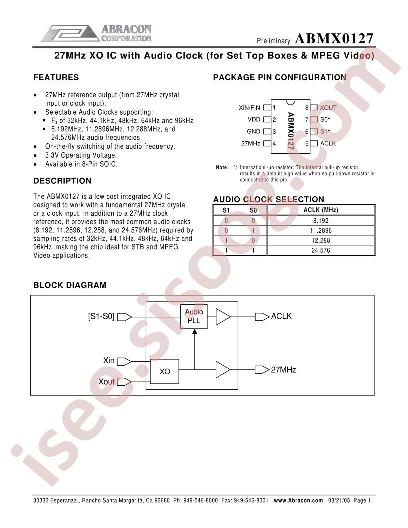 ABMX0127SCL