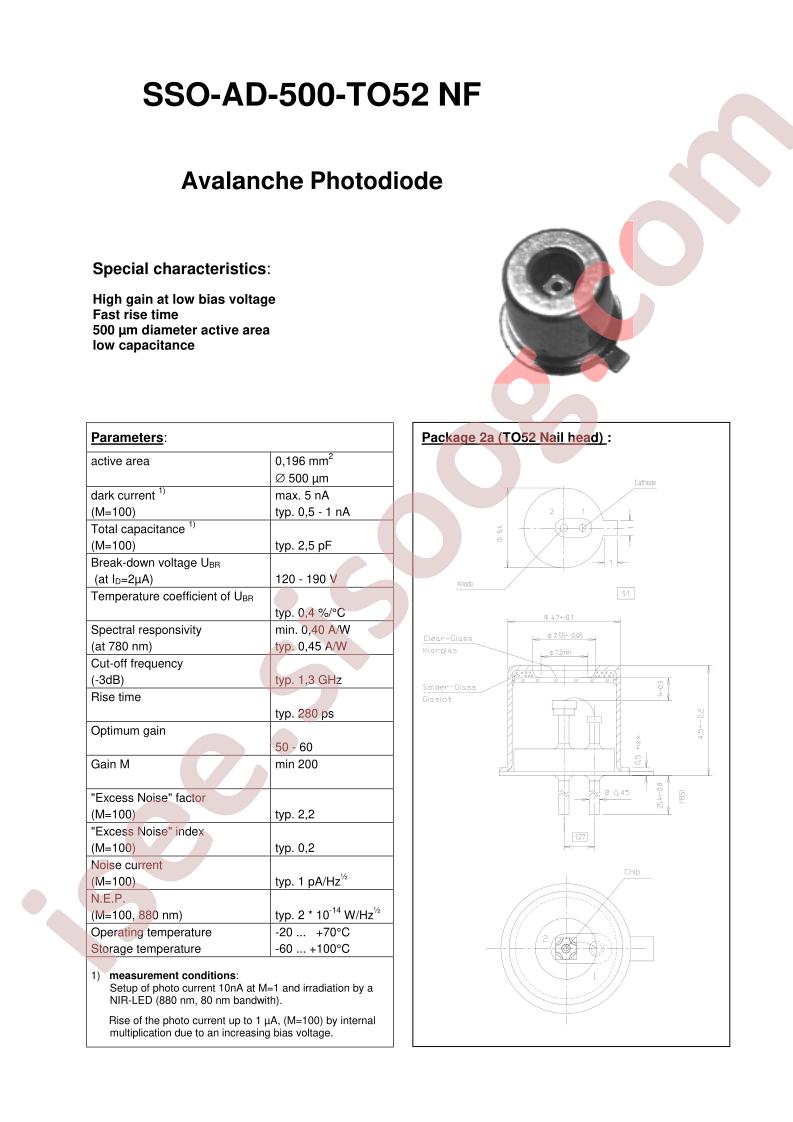 SSO-AD-500-TO52NF