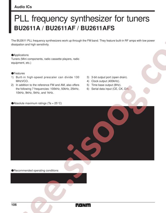 BU2611AF